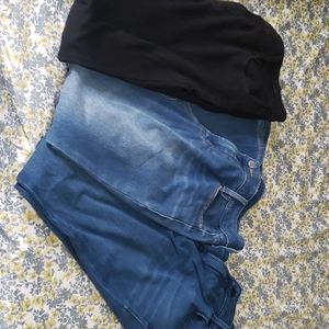 3 PAIRS ROCKSTAR JEANS OLD NAVY SIZE 10